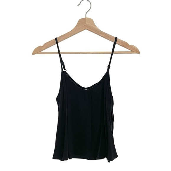 Mossimo Supply Co. Swingy Cropped Tank Top Black Small - Picture 1 of 7